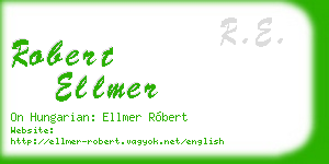 robert ellmer business card